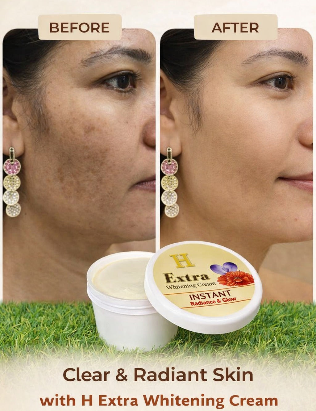 Extra Glow Skin Brightening Cream 🌟